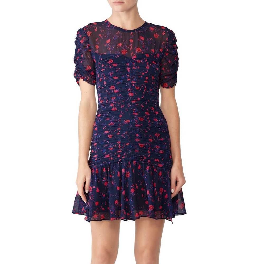 Tanya Taylor "Falling Floral" Carti Dress